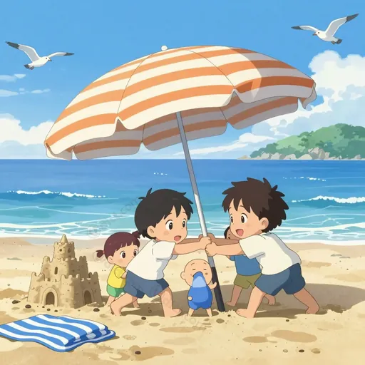 beach umbrella
