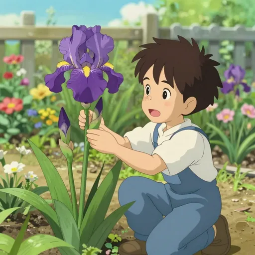 bearded iris
