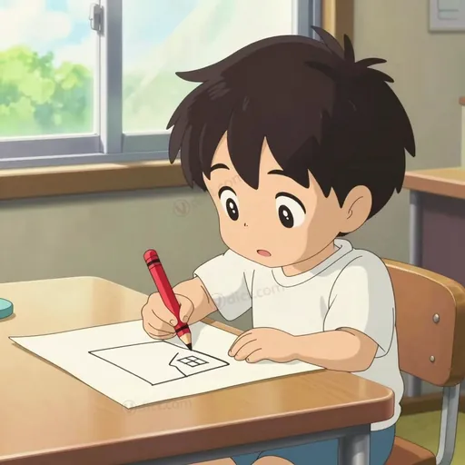 began