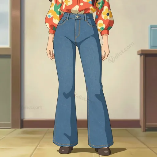 bellbottom trousers