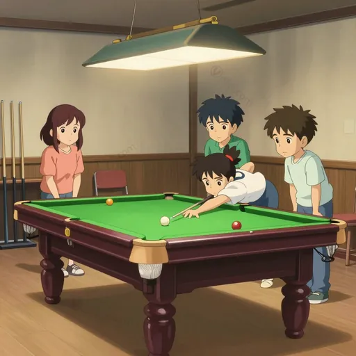 billiard parlor