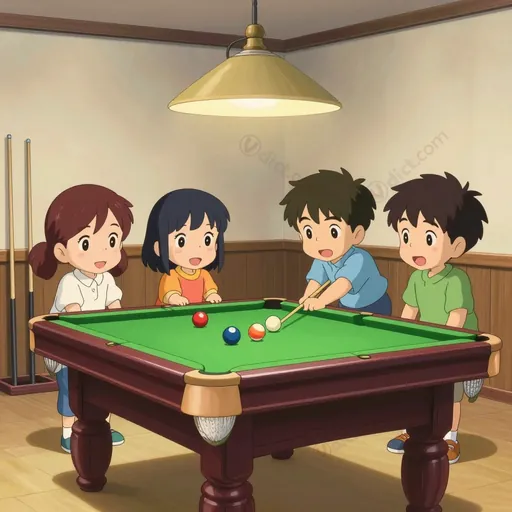 billiard room
