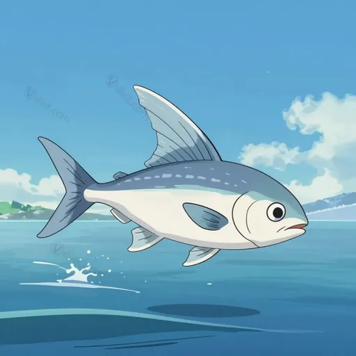 biplane flying fish