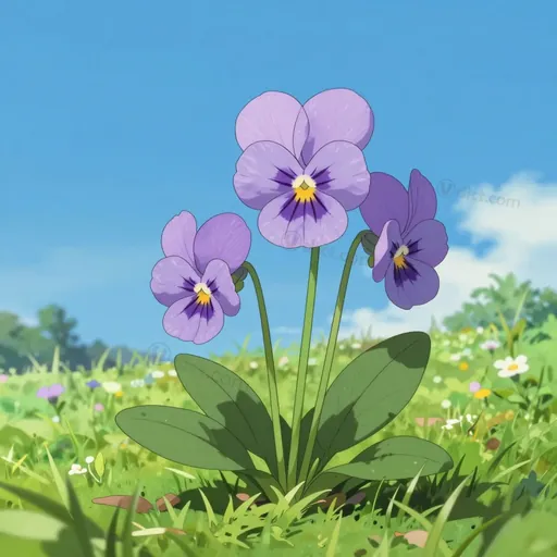 bird's-foot violet
