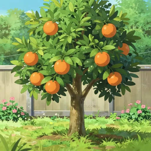 bitter orange tree