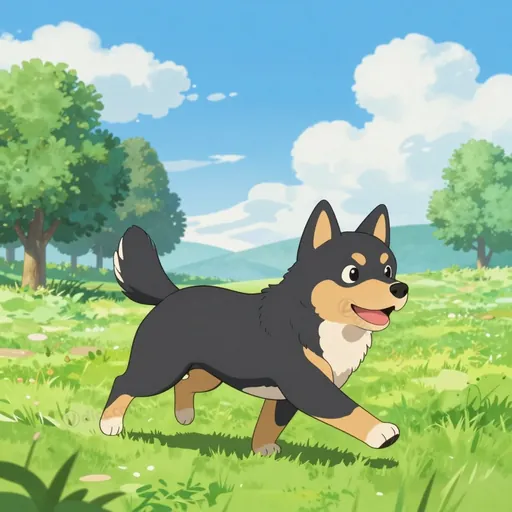 black-and-tan