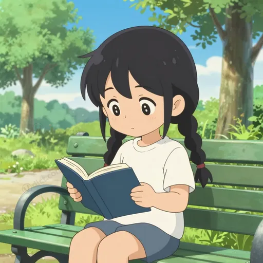 black-haired