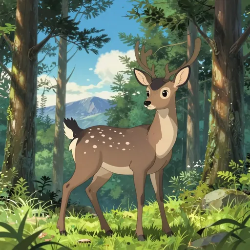 black-tailed deer