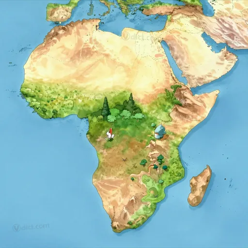 black africa