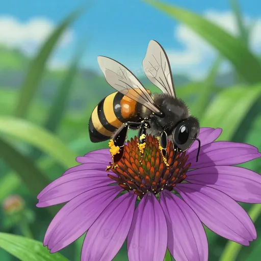 black bee