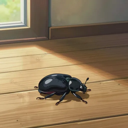 black carpet beetle