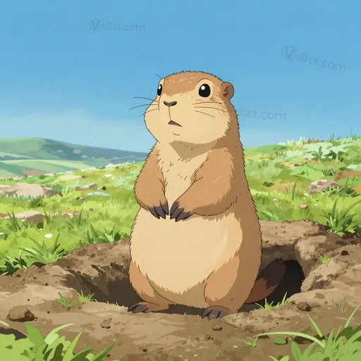 blacktail prairie dog