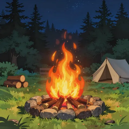 blazing