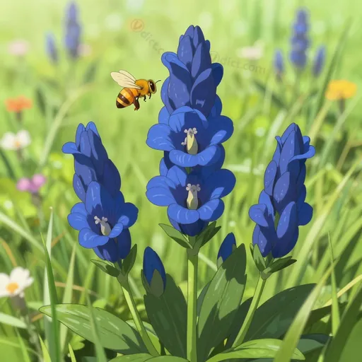 blind gentian
