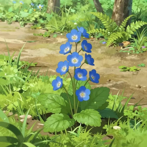 blue pimpernel
