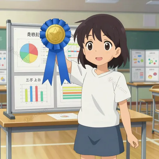 blue ribbon
