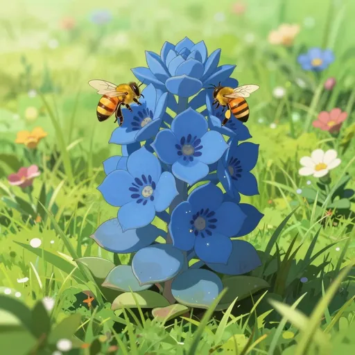 blue succory