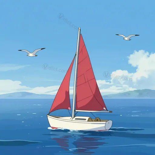 blue water