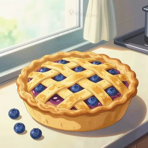 blueberry pie