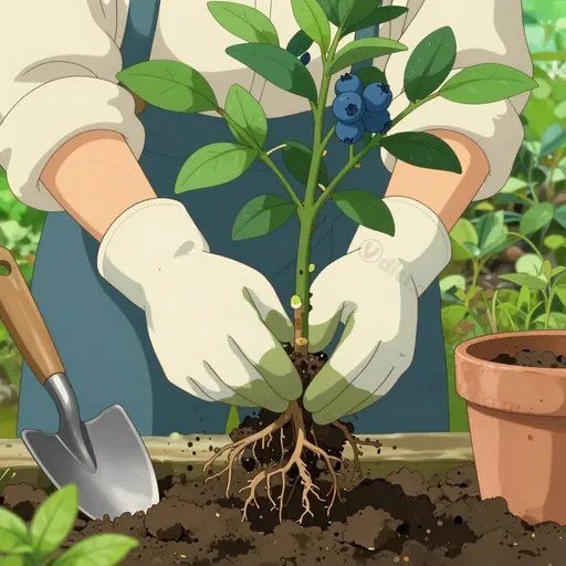 blueberry root