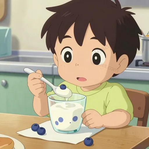 blueberry yogurt