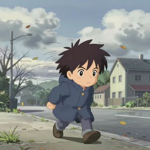 blustery