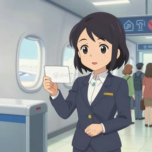 boarding card