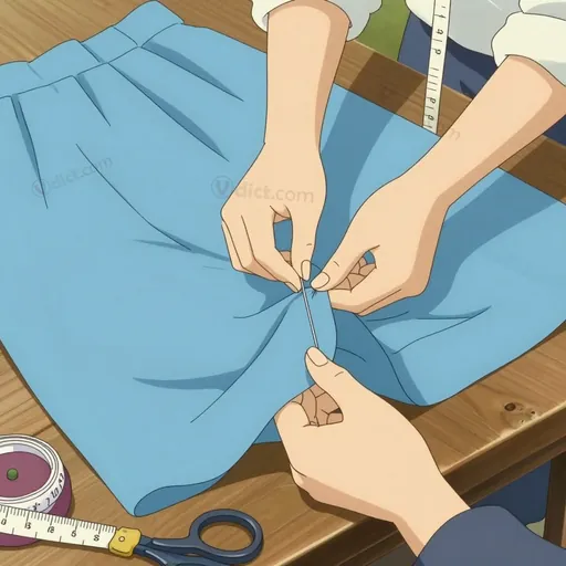 box-pleat