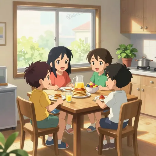 breakfast area