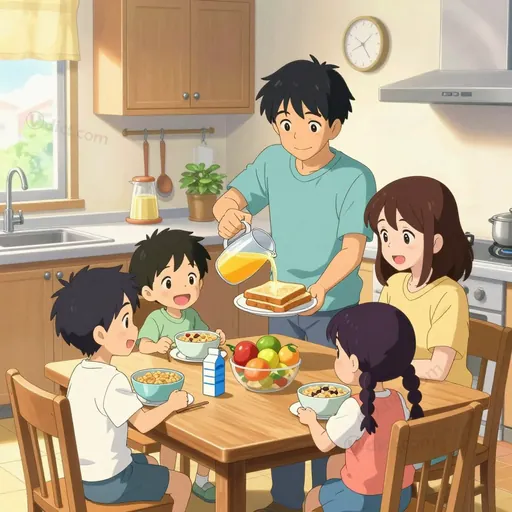 breakfast time