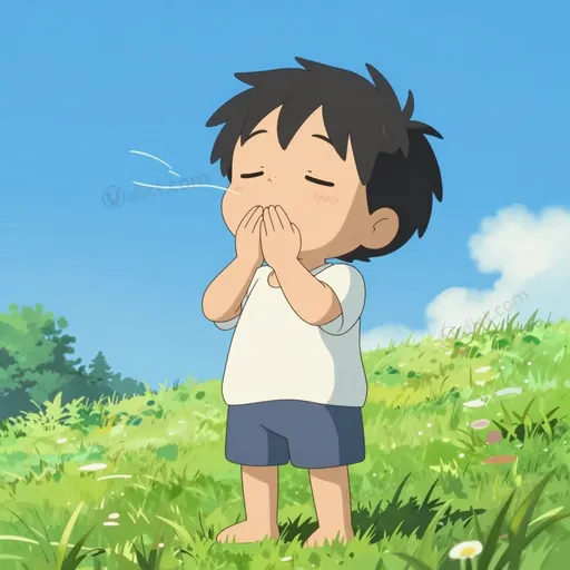 breathing in