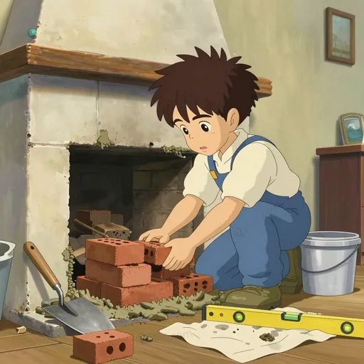 brick in