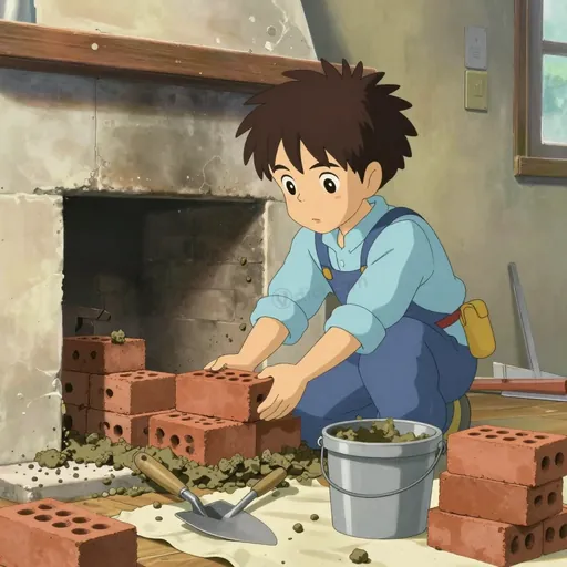 brick up