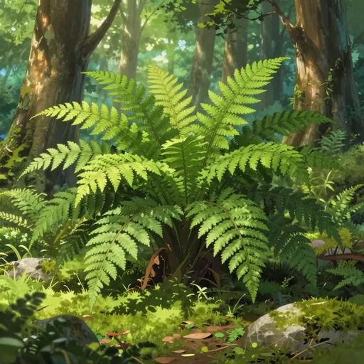 broad buckler-fern