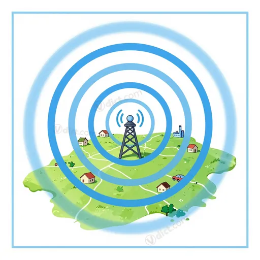 broadcast area