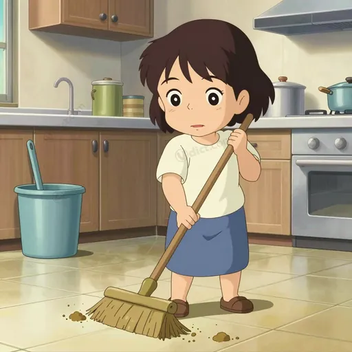 broom handle