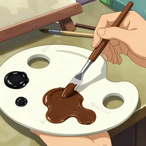 brown-black
