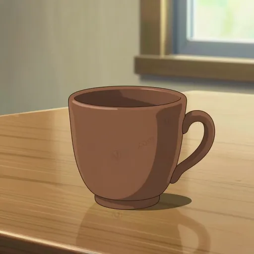 brown cup