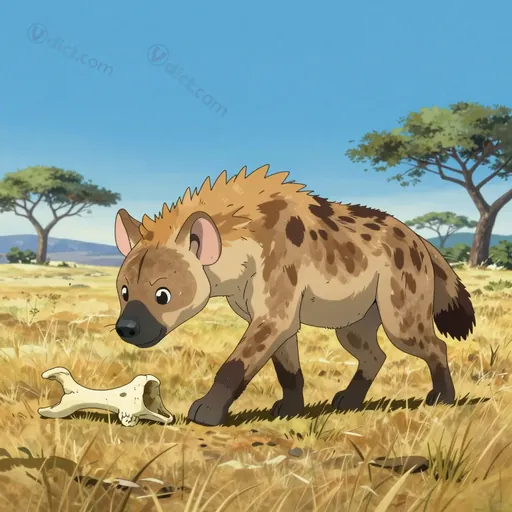 brown hyena