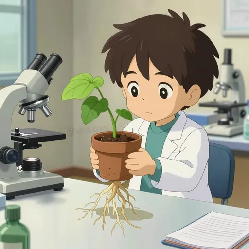 brown root rot fungus