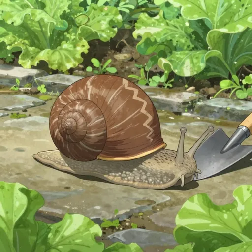 brown snail