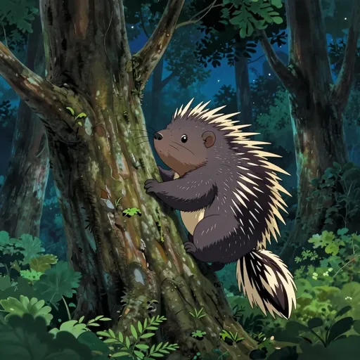 brush-tailed porcupine