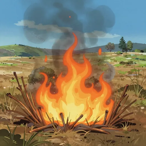 brush fire