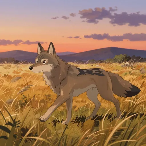 brush wolf