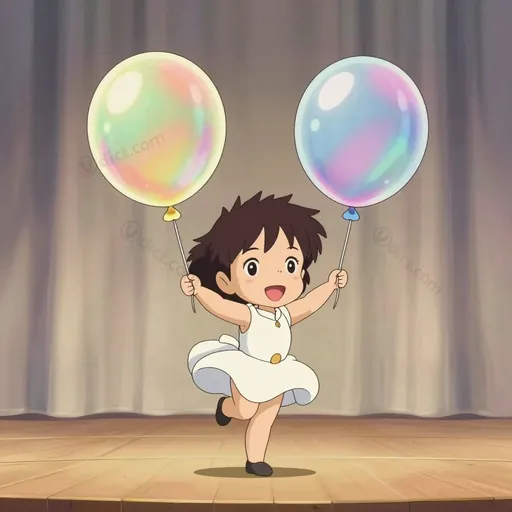 bubble dance