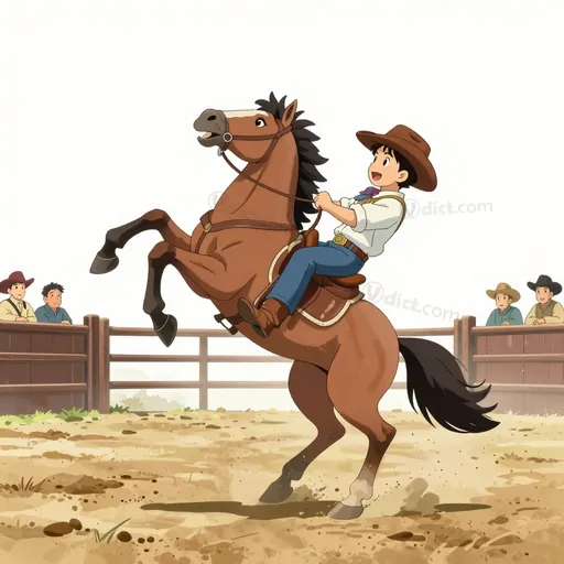 bucking bronco