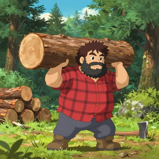 burly