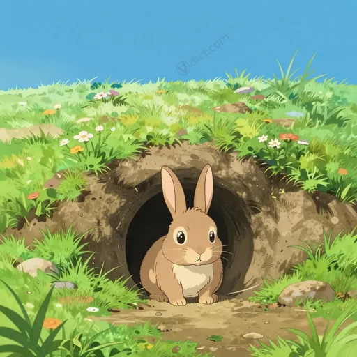 burrow