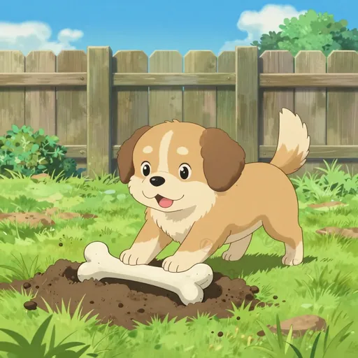 burying