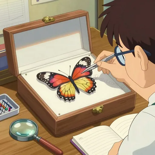 butterfly collector